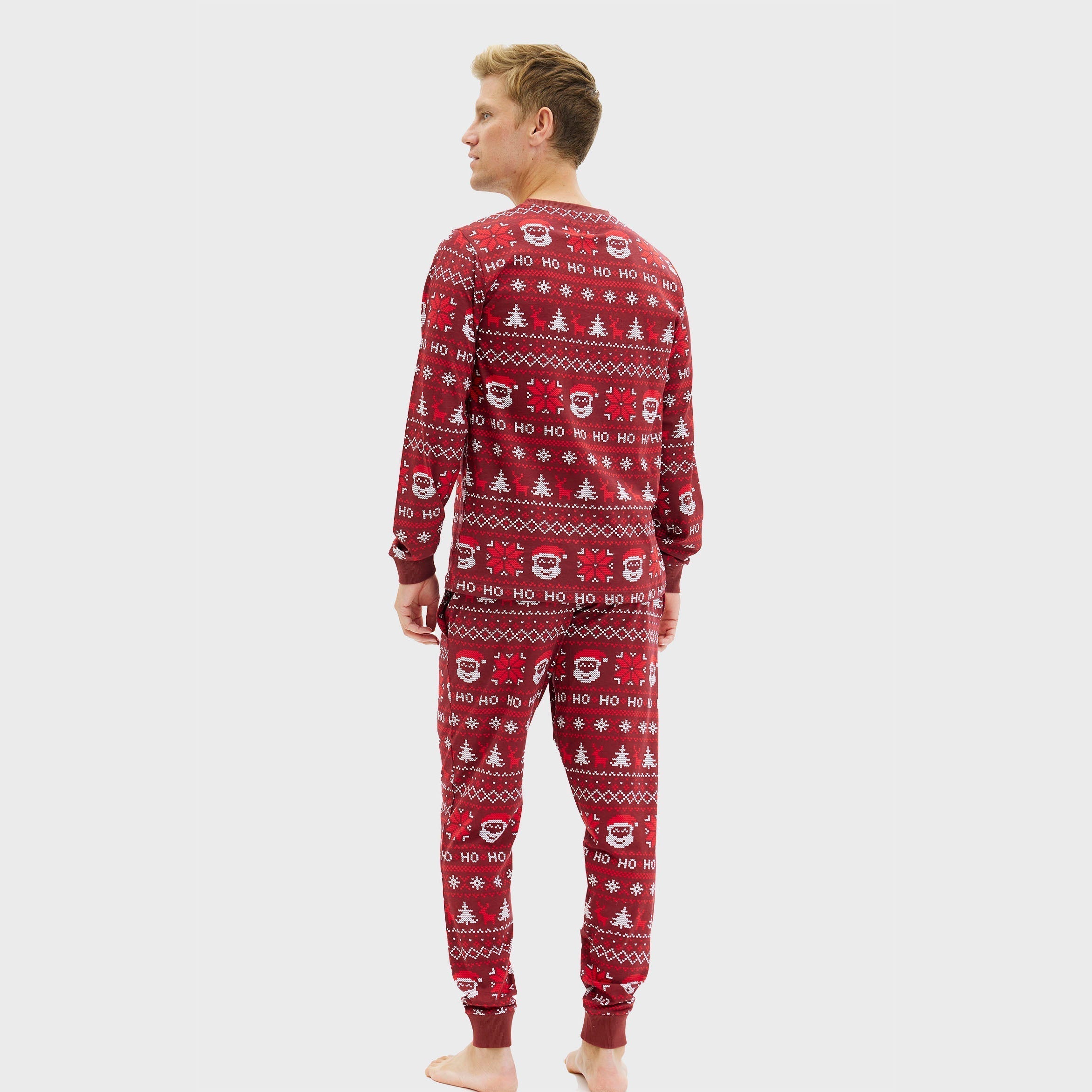 Ho ho ho Weihnachtspyjama - Herren.